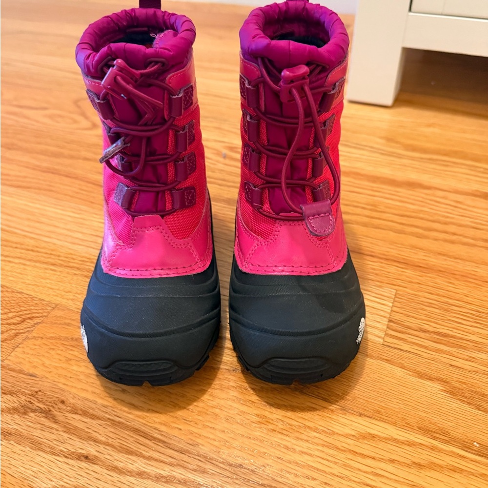 north face girls snow boots